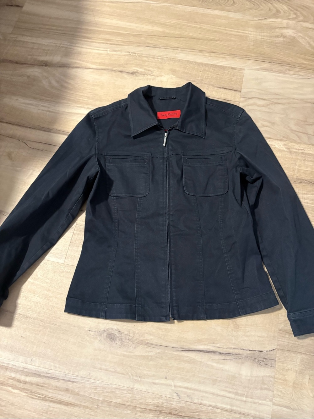 Black zip up